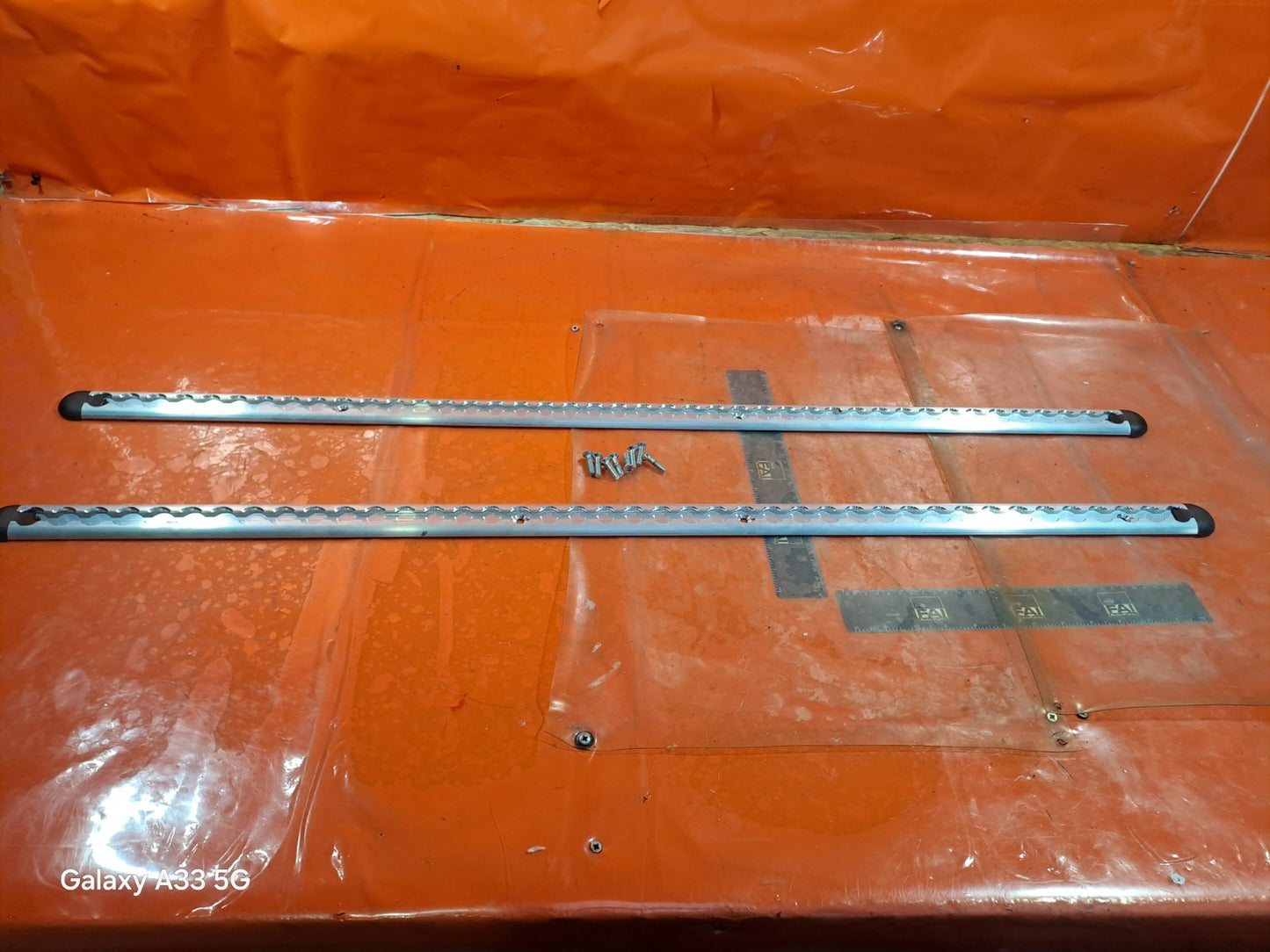 ✅FORD TRANSIT CUSTOM 2.0 DIESEL 2023 CARGO ROOF MOUNT BRACKETS PAIR MK2J513C71B - Image 2