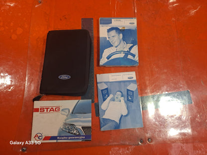 ✅2007 FORD MONDEO MK4 2.5P OWNERS MANUAL AND WALLET + WARRANTY A085 - Image 4