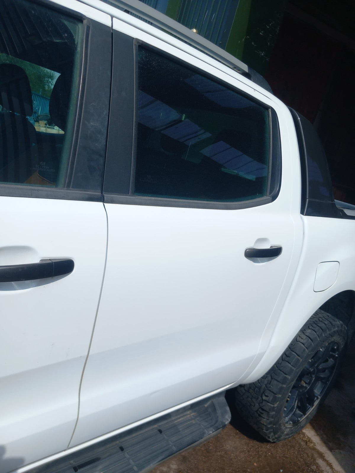 2017 Ford Ranger Wildtrak Rear Left Bare Door Frozen White Warranty A401 - Image 4