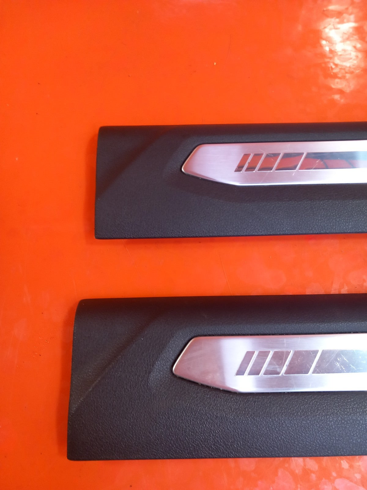 2020 BMW 2 Series F44 M Sport Front Door Sill Step Trim Pair 7489947 A386 - Image 2