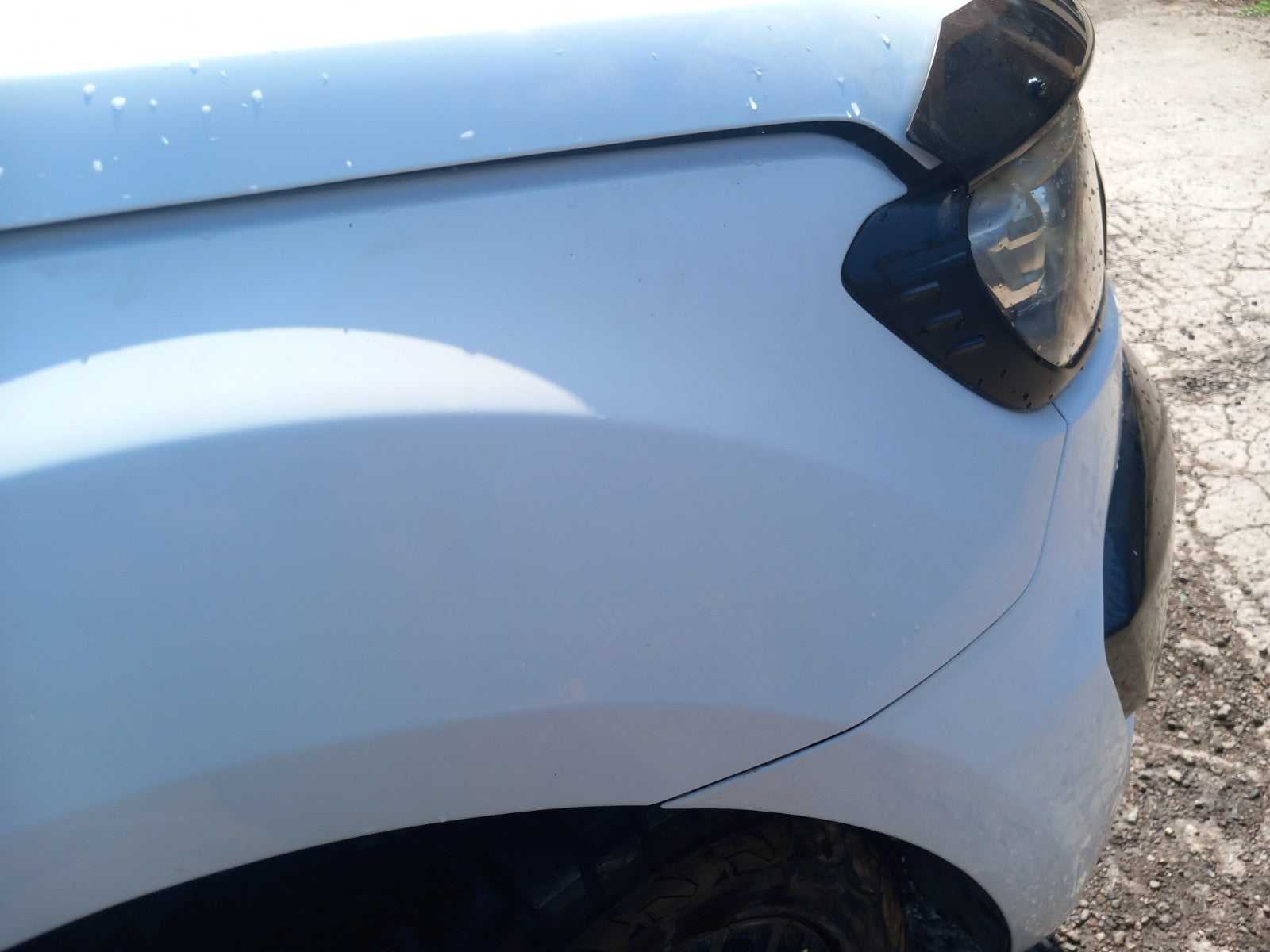 2017 Ford Ranger Wildtrak Wing Fender Panel Front Right White Warranty A401 - Image 5