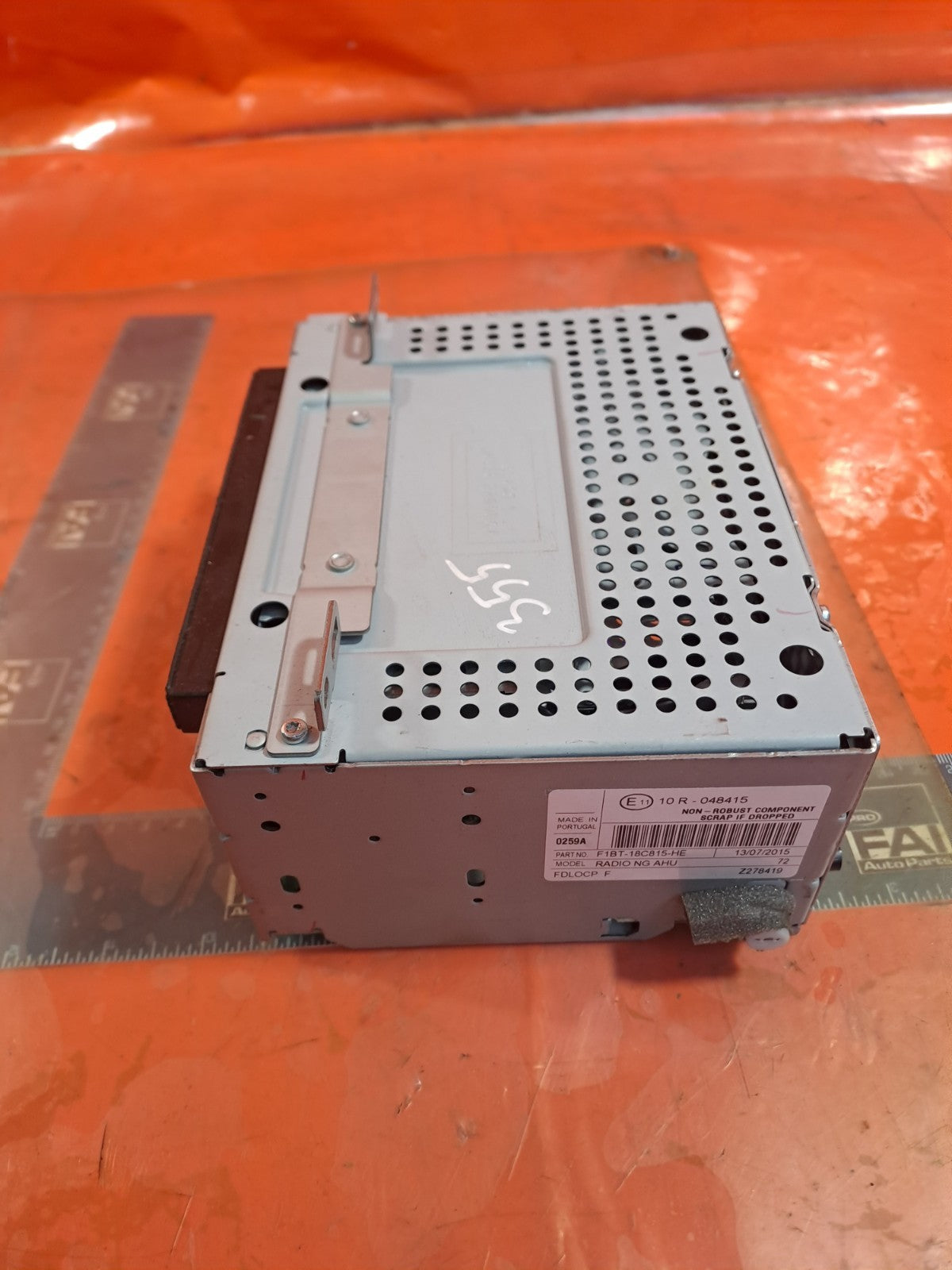 ✅FORD TRANSIT CONNECT 1.6 DIESEL 2015 RADIO STEREO HEAD UNIT F1BT18C815HE A355 - Image 6