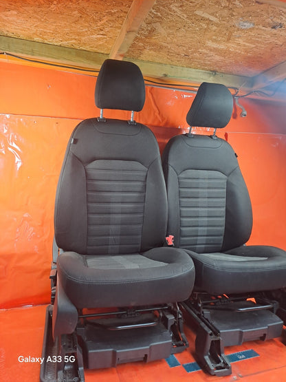 ✅2018 FORD GALAXY ZETEC FRONT SEATS PAIR + WARRANTY A301 - Image 4