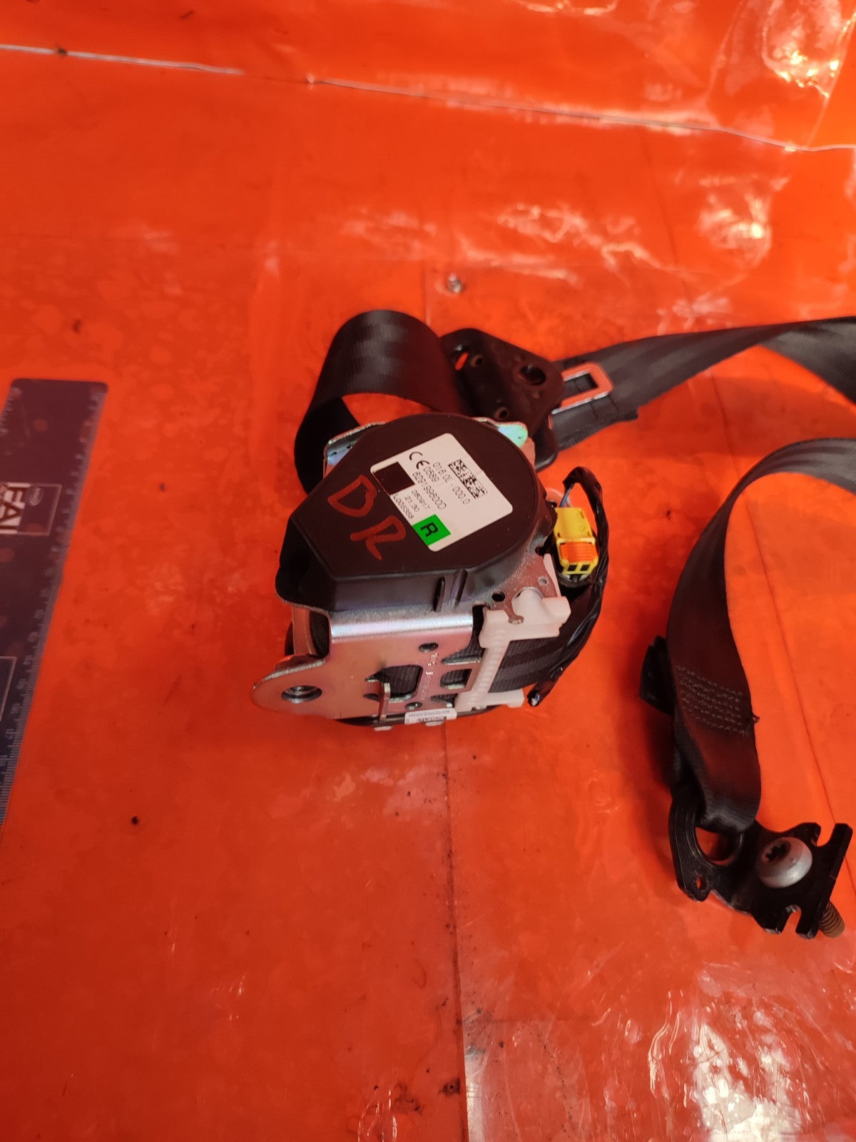 ✅2018 FORD GALAXY ZETEC REAR RIGHT SEAT BELT EM2B-R611E50-AGW + WARRANTY A301 - Image 5