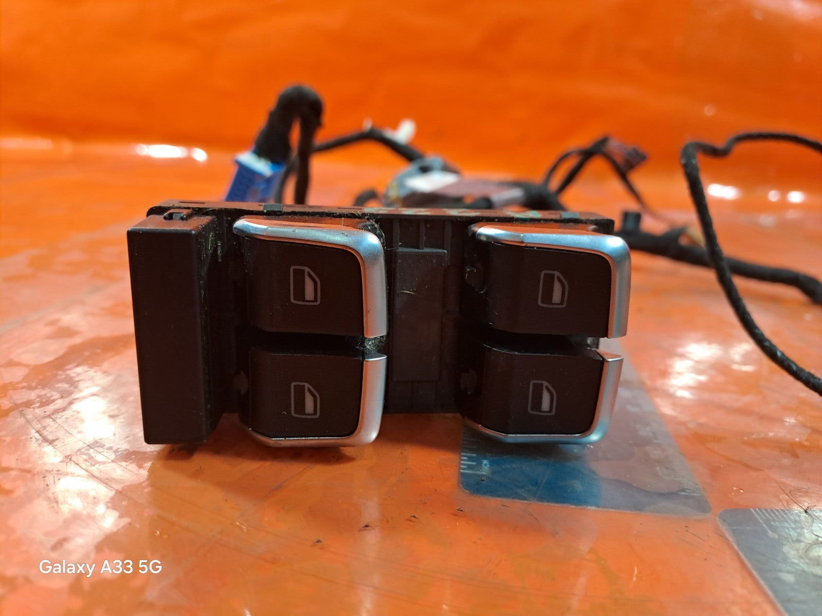 ✅2012 AUDI A5 1.8P FRONT RIGHT CABLE & WINDOW SWITCH 8F0959851B + WARRANTY A222 - Image 2
