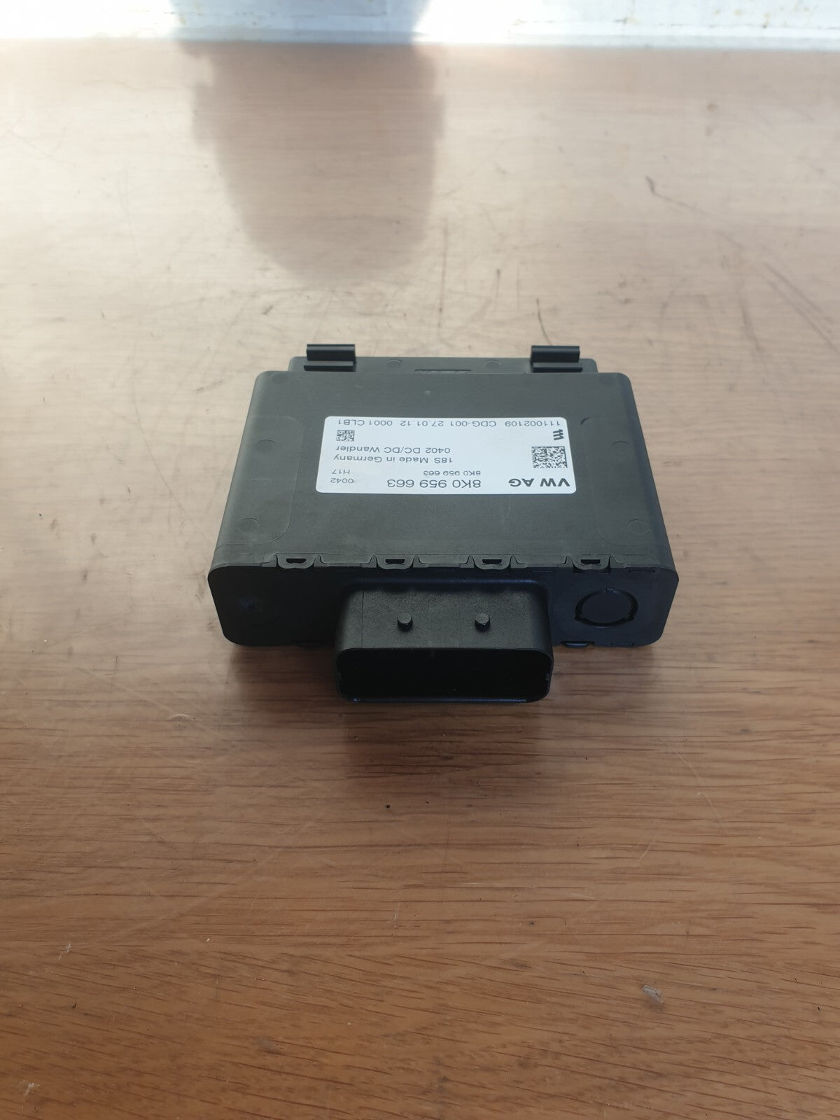 2012 AUDI A5 S LINE 2.0D VOLTAGE STABILIZER CONTROL MODULE 8K0959663 A218 - Image 6