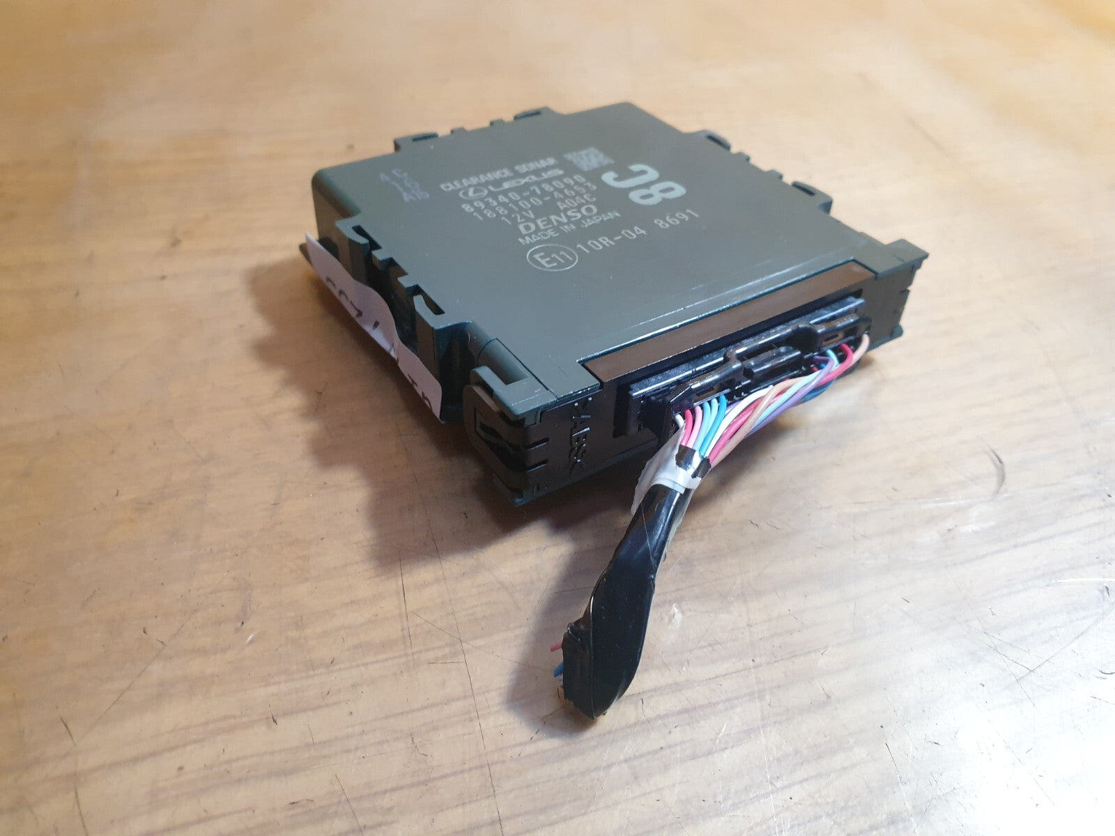 ✅2019 LEXUS NX 300H 2.5P HYBRID CLEARANCE SONAR WARNING MODULE 89340-08090 A146 - Image 2