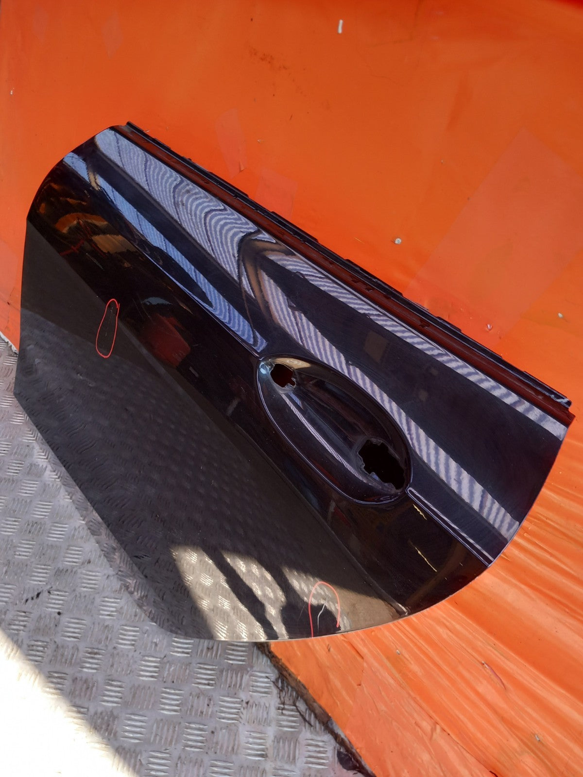 BMW F44 218I M Sport 1.5 Petrol 2020 Rear Left Door Black Scratches A386 - Image 4