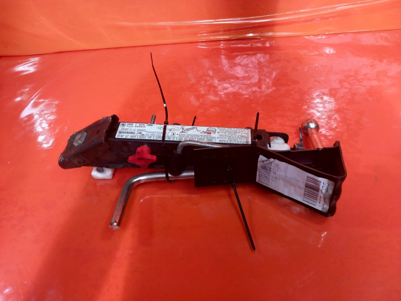 BMW E46 E60 E61 E63 E64 E65 E66 E67 Car Jack 6767945 Warranty xAA - Image 5