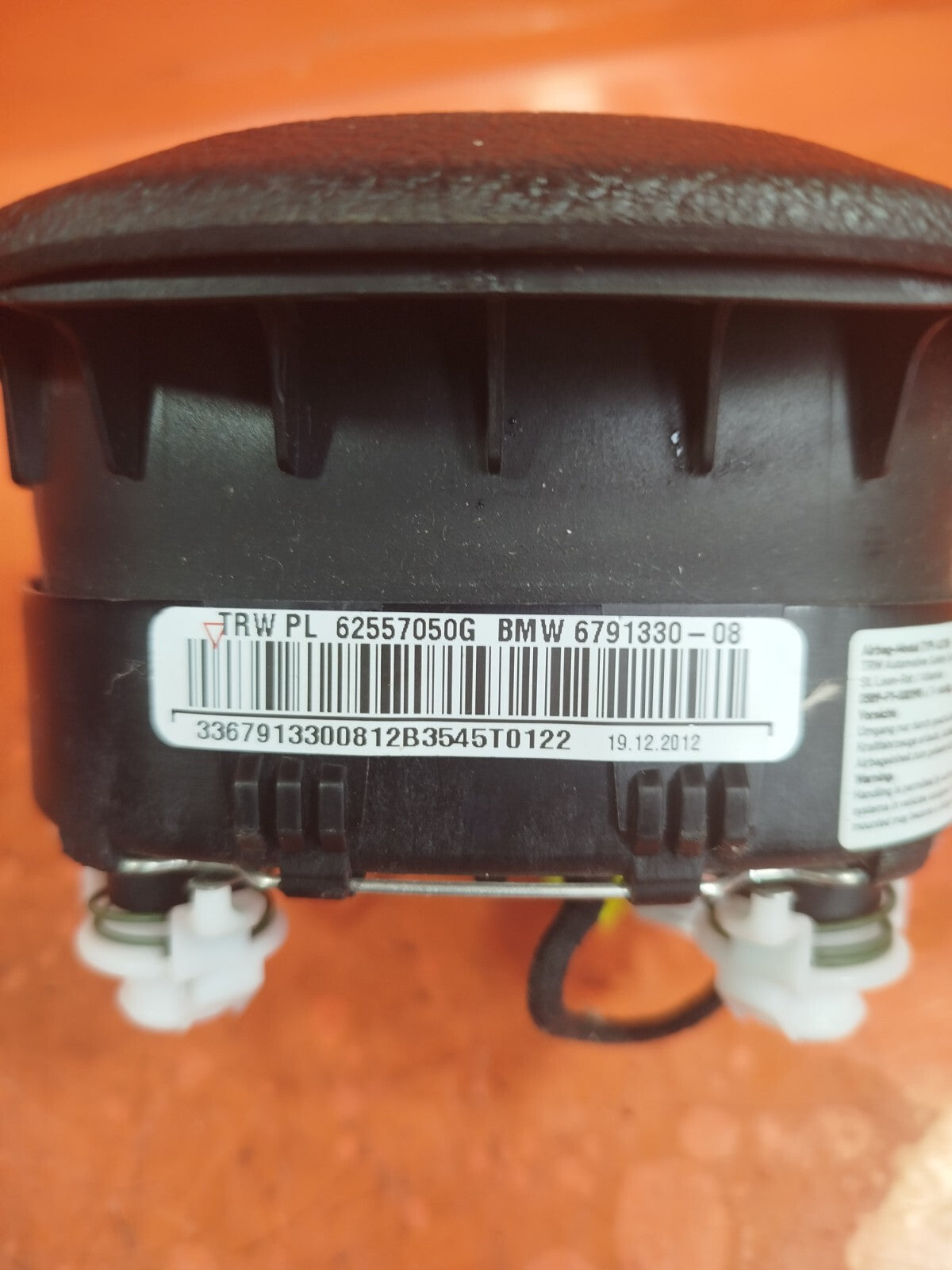 BMW 1-3 SERIES F20 F21 F22 F23 F30 F31 STEERING WHEEL ARBAG 6791330 Warranty - Image 10