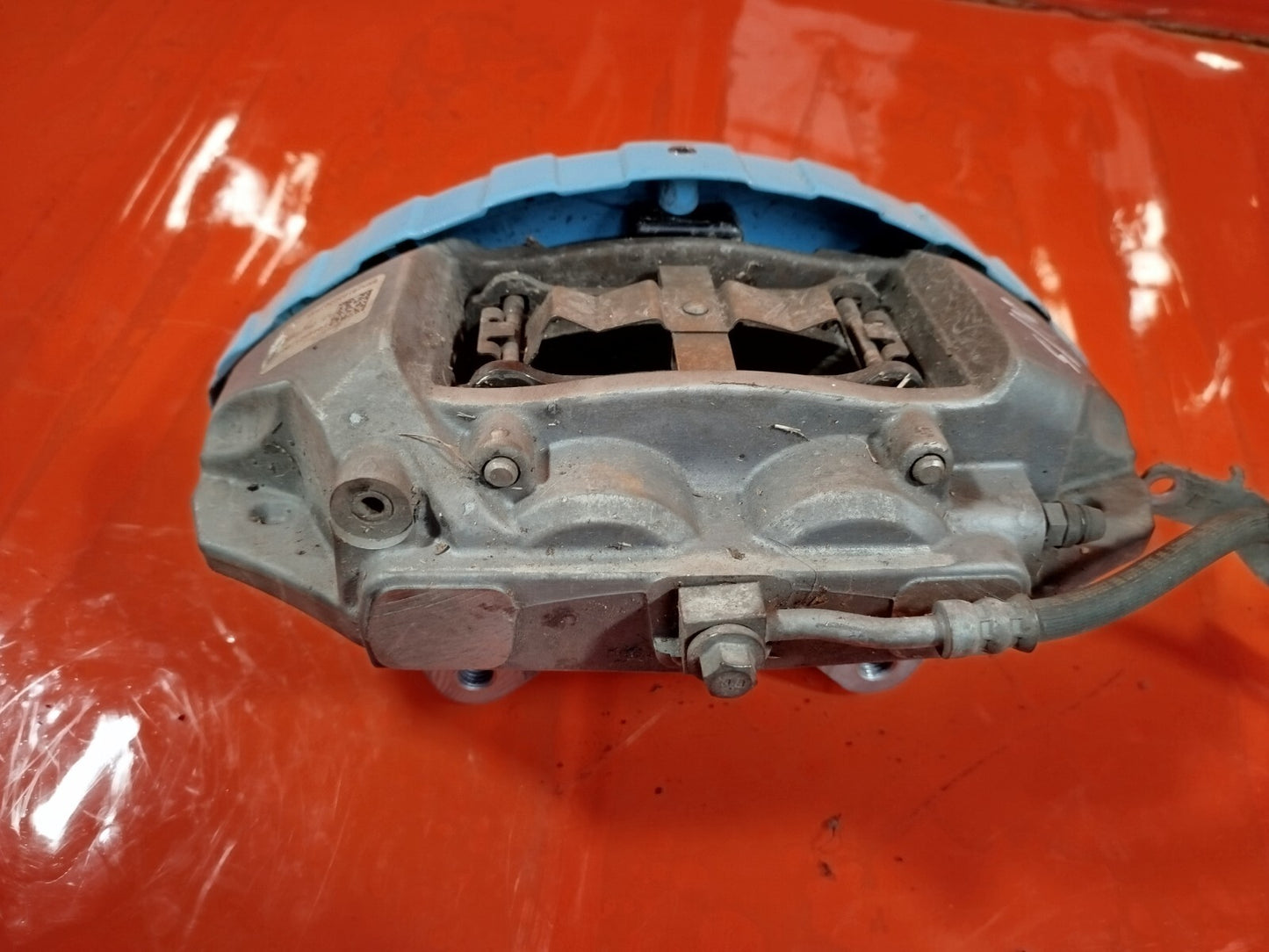 ✅2020 TESLA MODEL 3 LONG RANGE FRONT LEFT BRAKE CALIPER 1044621-00-E + WARRANTY - Image 7