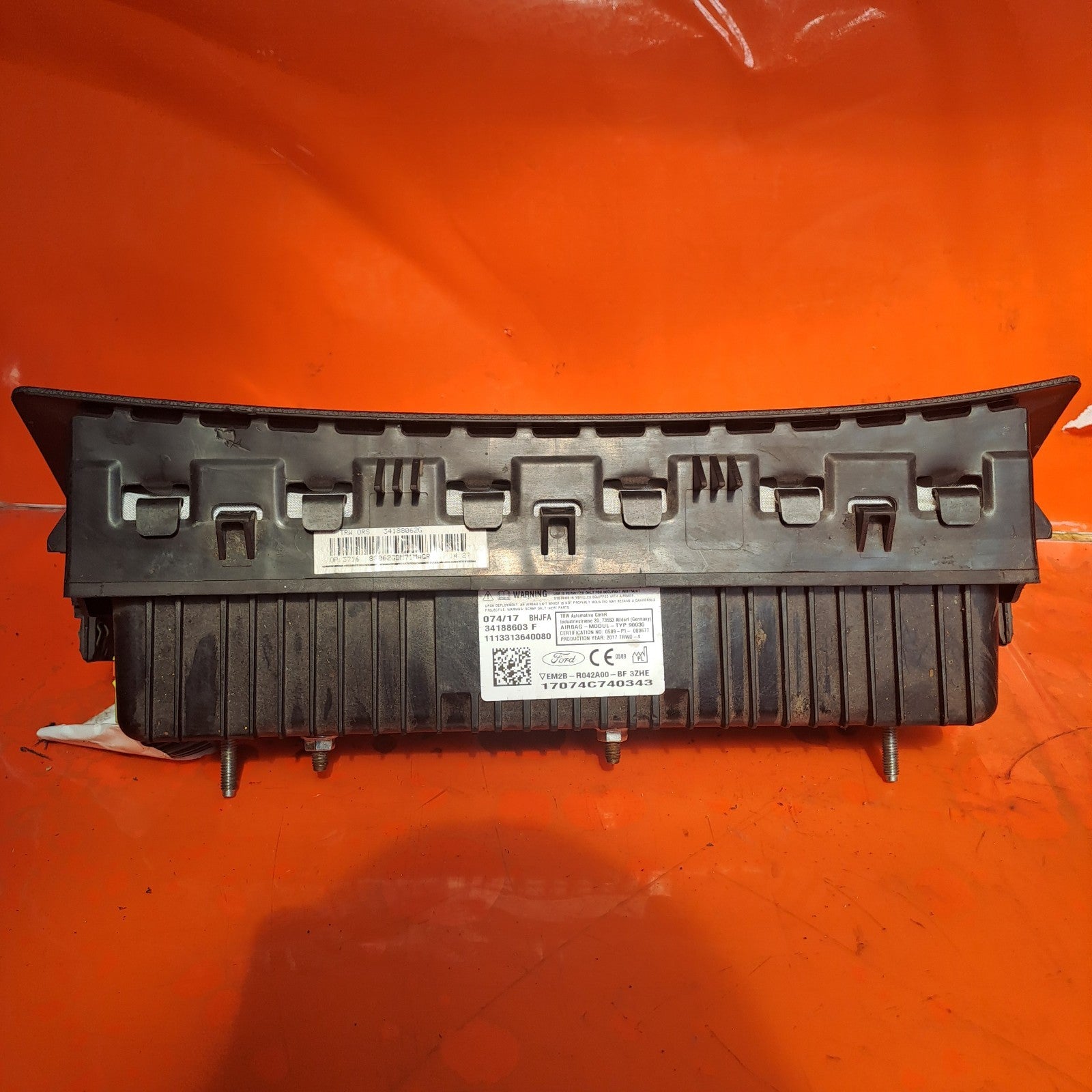 ✅Ford Galaxy Zetec 2017 2.0 Diesel FRONT RIGHT DASHBOARD KNEE AIRBAG Warranty - Image 7