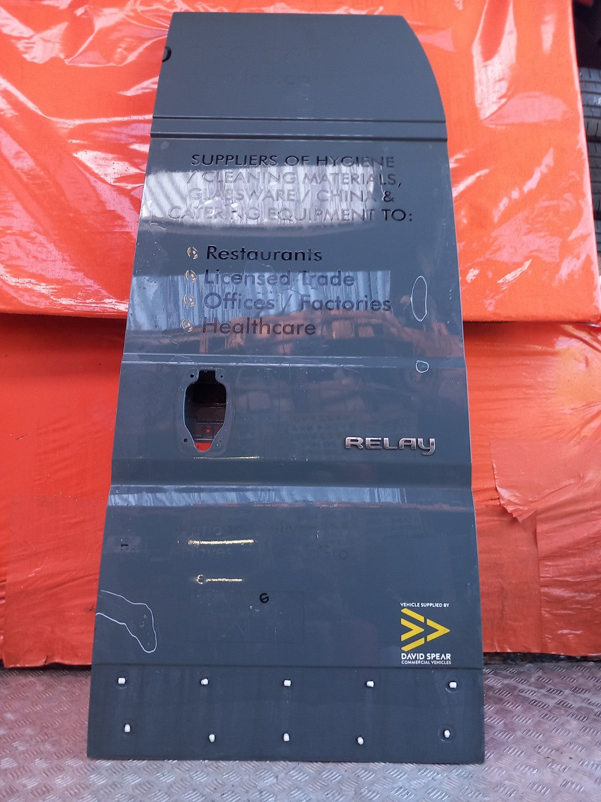 2024 Citroen Relay III Rear Van Door Right Side Grey Warranty A403 - Image 4