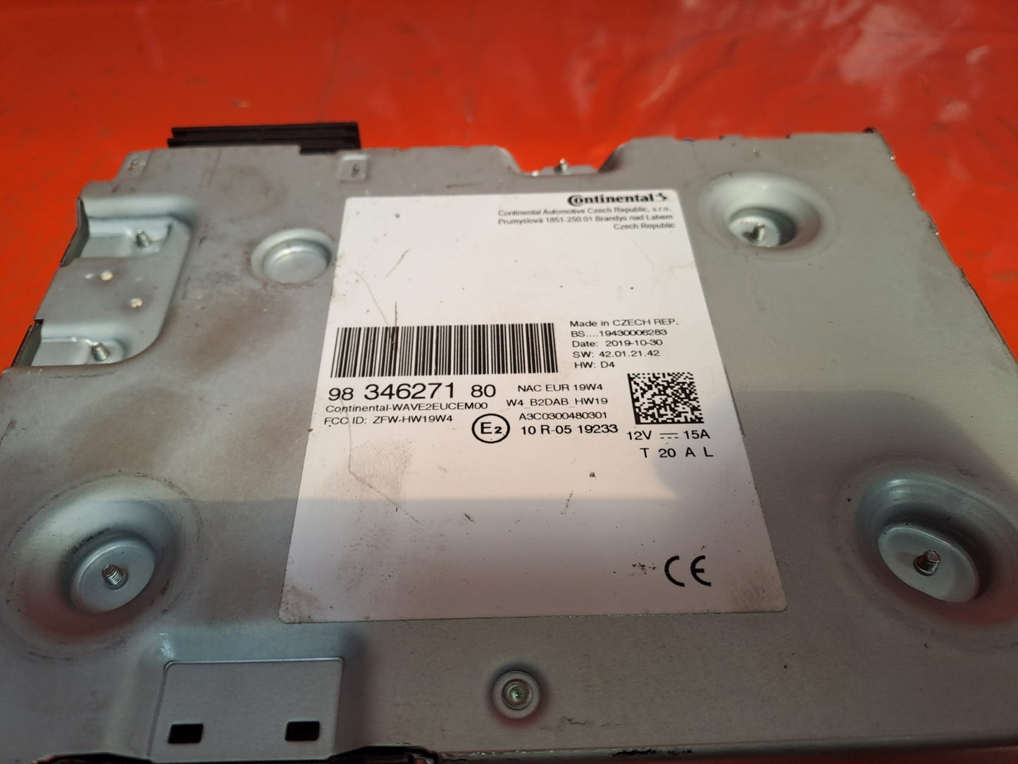 ✅Citroen Berlingo 650 1.5 Diesel 2020 Radio CD GPS Player Head Unit 9834627180 - Image 6