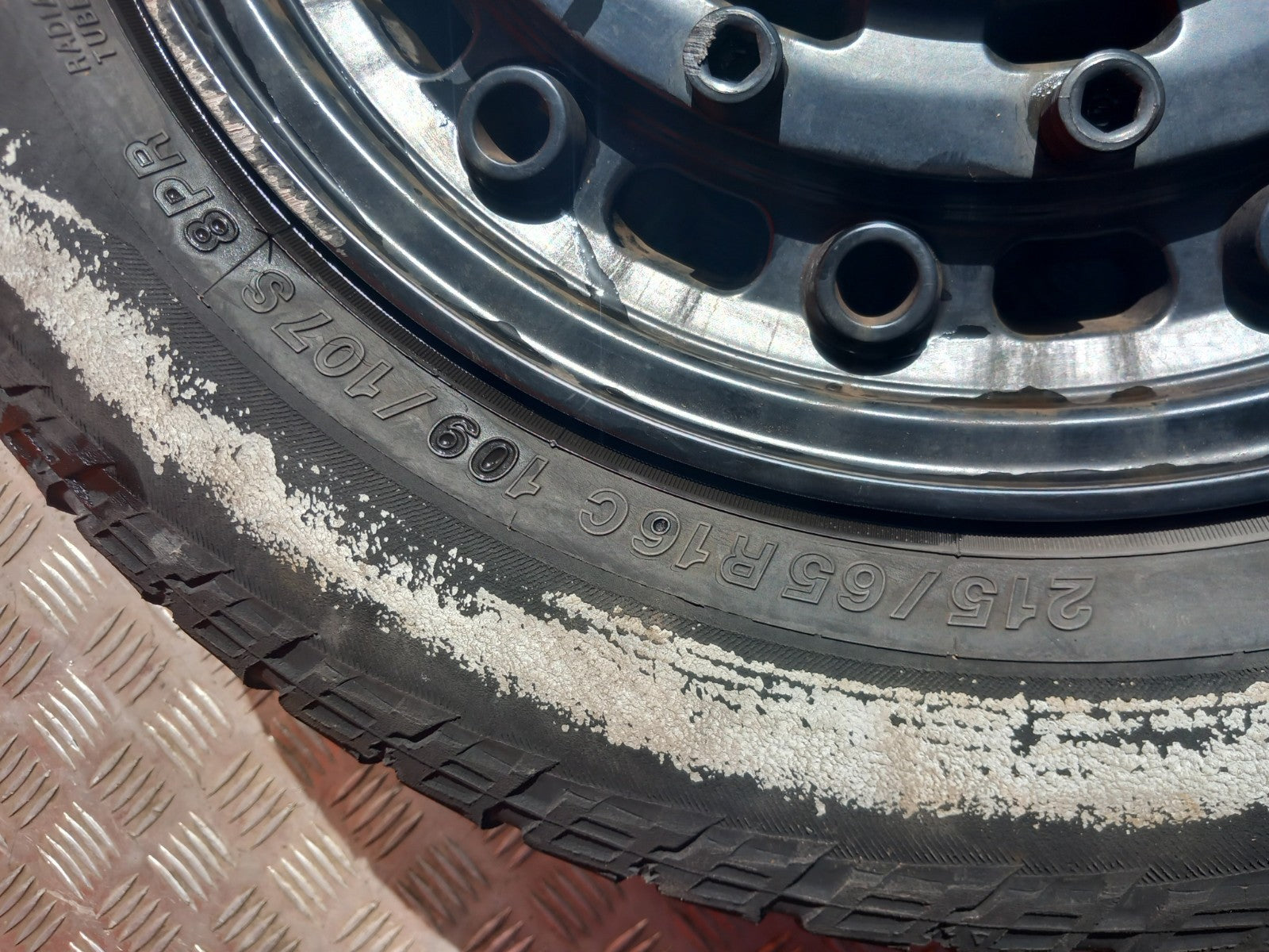✅2014 Ford Transit Custom Rogue Alloy Wheel with Tyre 215/65 R16 + Warranty A384 - Image 11