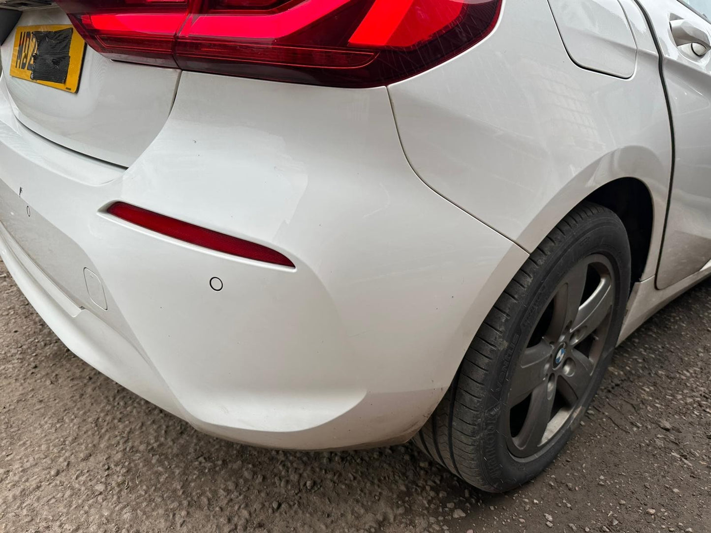 ✅2021 BMW 1 SERIES F40 1.5 DIESEL REAR BUMPER WHITE + WARRANTY A365 - Image 6