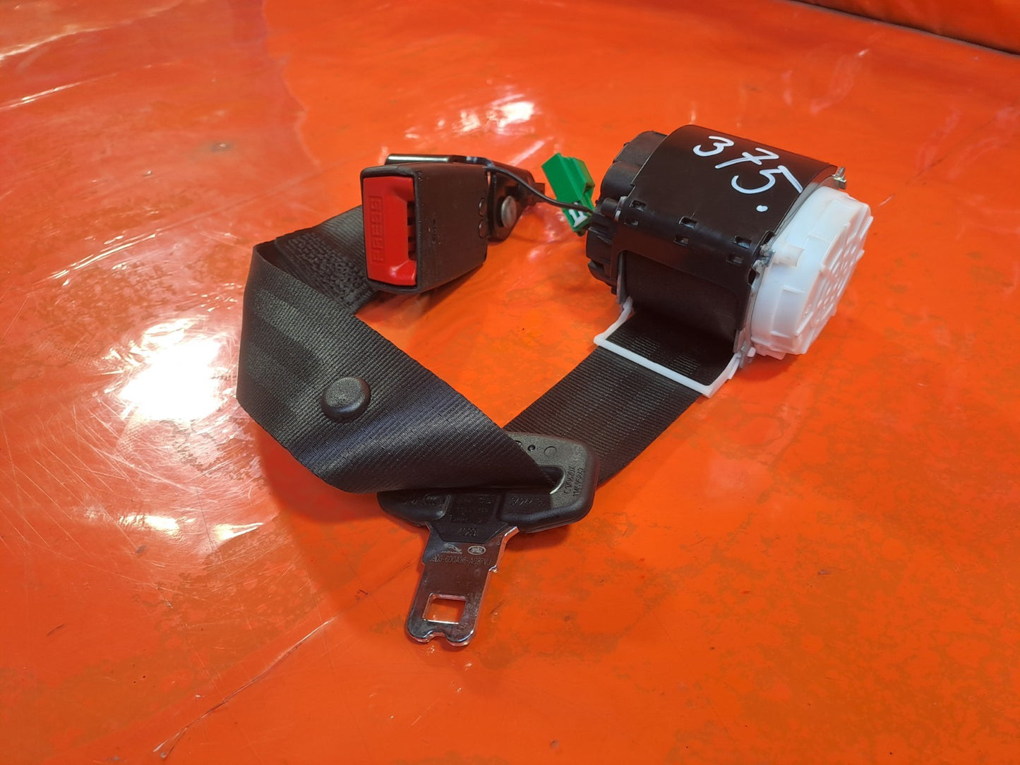✅2020 Jaguar I-Pace X590 Rear Center Seat Belt J9D3-600A38-AC + Warranty A375 - Image 5