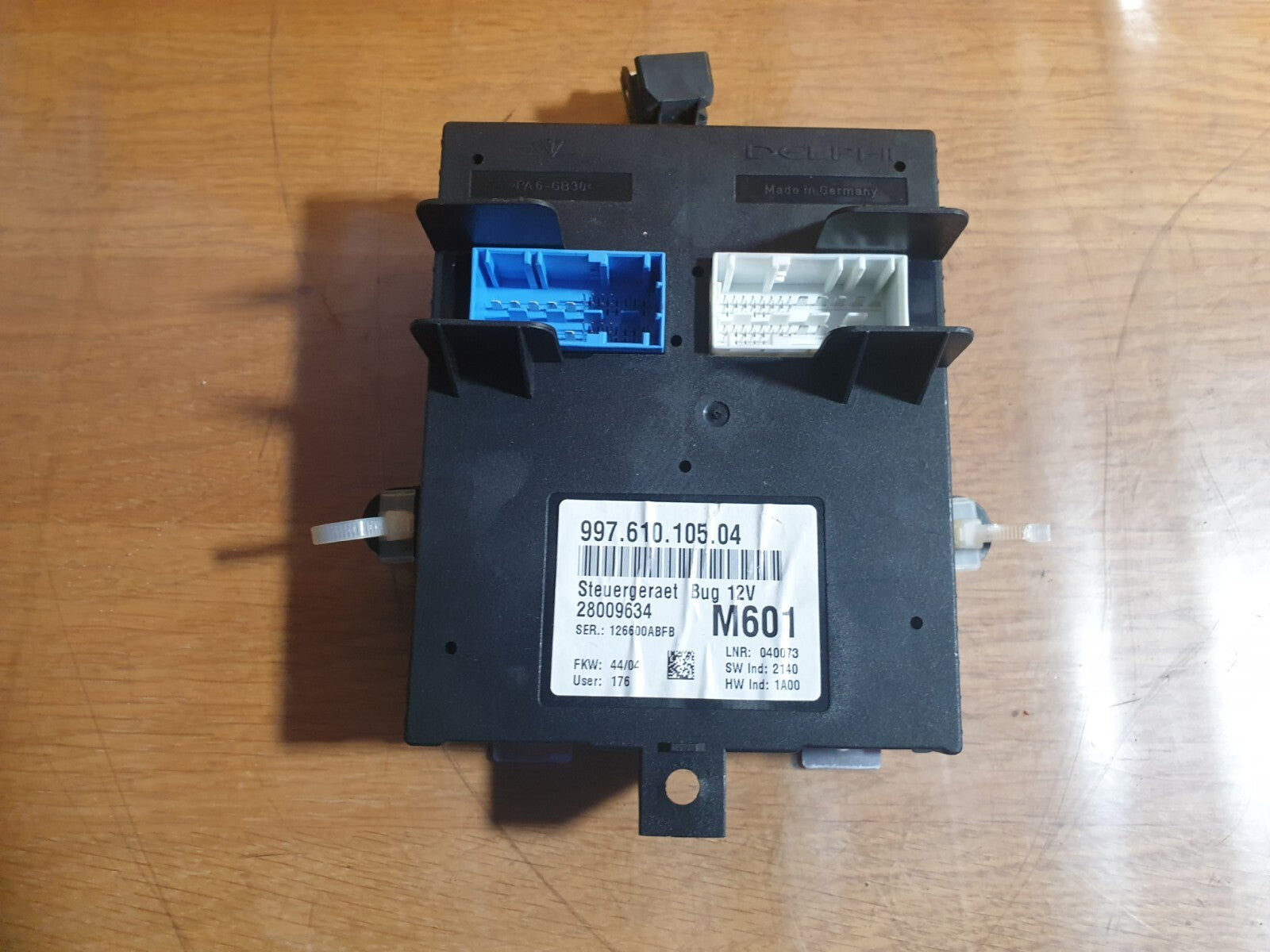 ✅PORSCHE BOXSTER 987 2.7 PETROL 2005 BCM CONVENIENCE MODULE 99761010504 Warranty - Image 1
