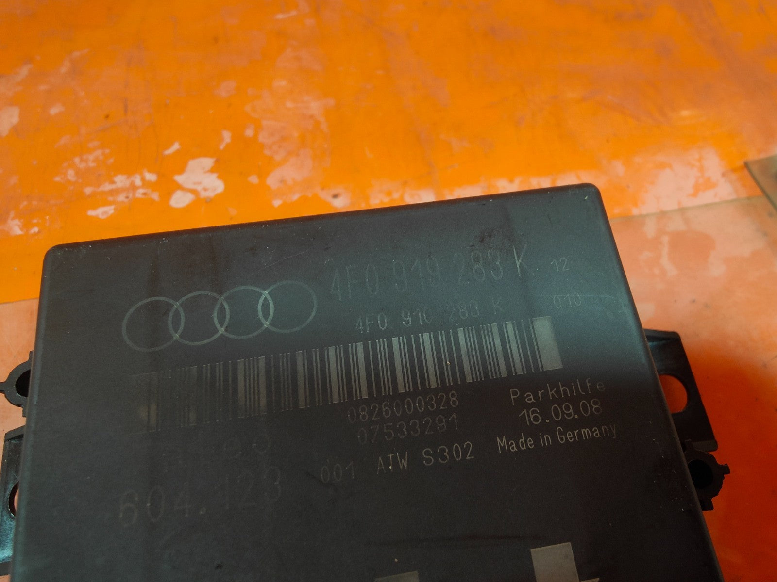 ✅2009 AUDI Q7 4L PARKING SENSORS CONTROL MODULE ECU 4F0919283K + WARRANTY A300 - Image 11