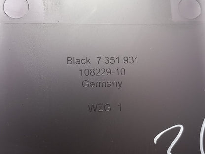 2021 BMW 1 Series F40 Front Seat Back Cover Panel Trim Black 7351931 A365 - Image 11