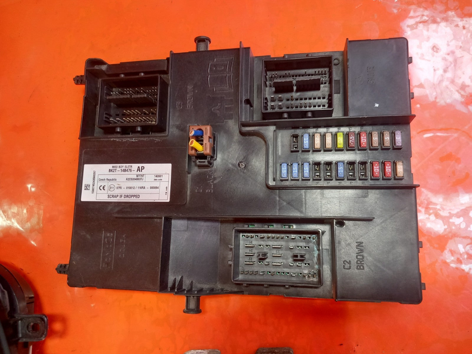 Ford Transit Custom 2.2 Diesel 2014 Engine ECU Kit BK2T14B476AP BK2112A650AC - Image 4