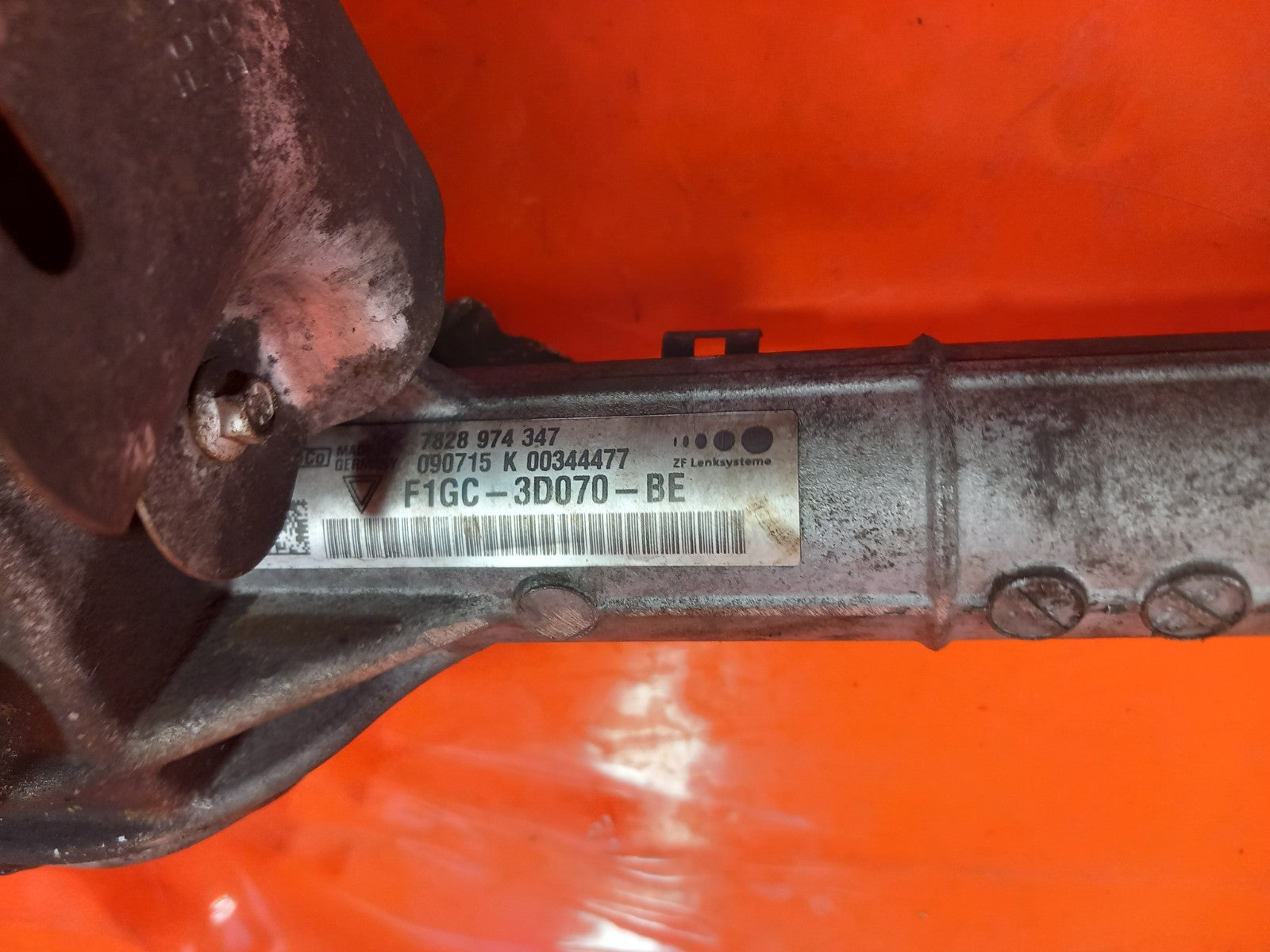 2019 Ford Galaxy MK3 Zetec Power Steering Rack F1GC-3D070-BE Warranty A345 - Image 9