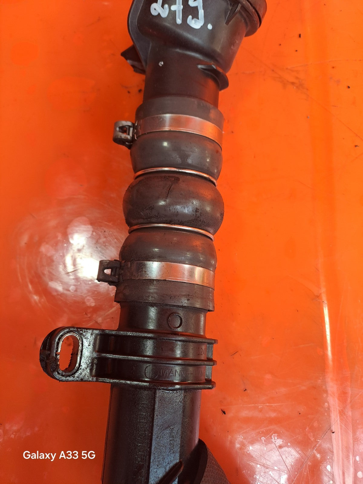 ✅MERCEDES A180D SPORT W177 1.5 DIESEL 2018 INTERCOOLER HOSE PIPE 144607512R A297 - Image 5
