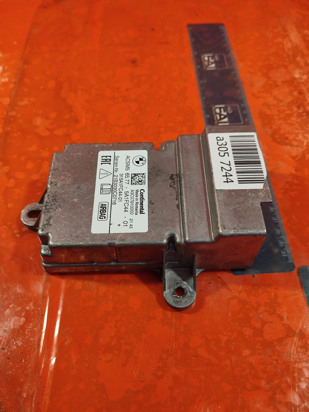 ✅2022 BMW 3 SERIES G21 SRS AIRBAG CONTROL MODULE 5A1FC44 + WARRANTY A305 - Image 9