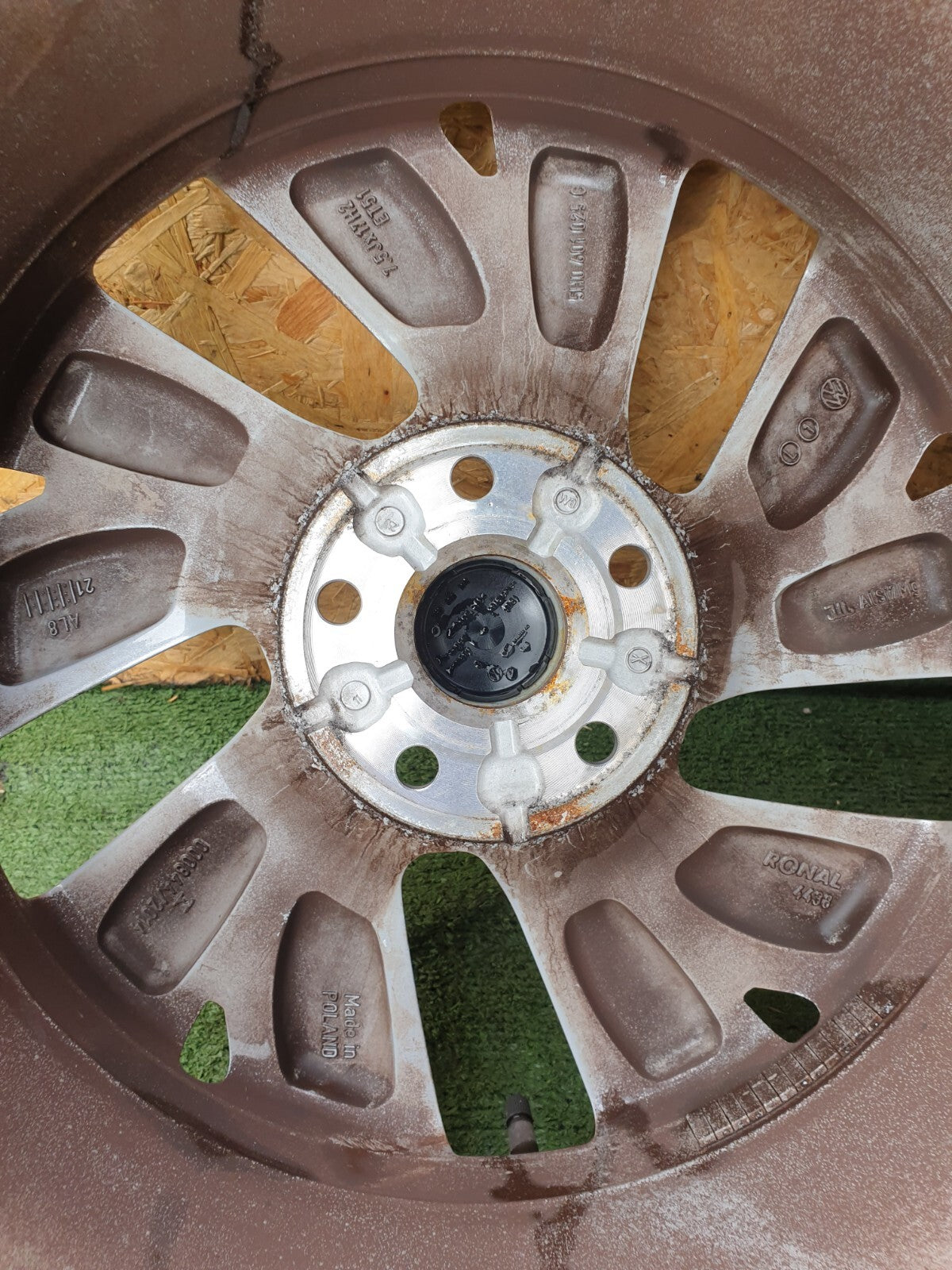 VW GOLF MK8 STYLE ETSI 1.5 PETROL 2022 ALLOY WHEEL WITH TYRE 225/45 R17 A191 - Image 8