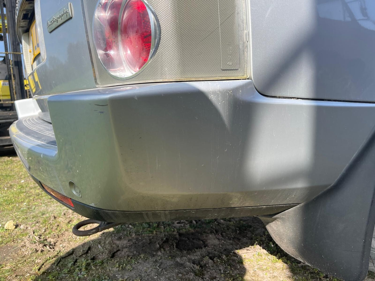 ✅2005 RANGE ROVER VOGUE L322 4.4P REAR BUMPER SILVER + WARRANTY  A274 - Image 4