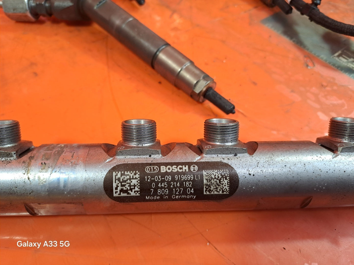 ✅BMW F20 116D URBAN 2.0 DIESEL 2012 FUEL PUMP INJECTOR SYSTEM SET 7809127 A270 - Image 4