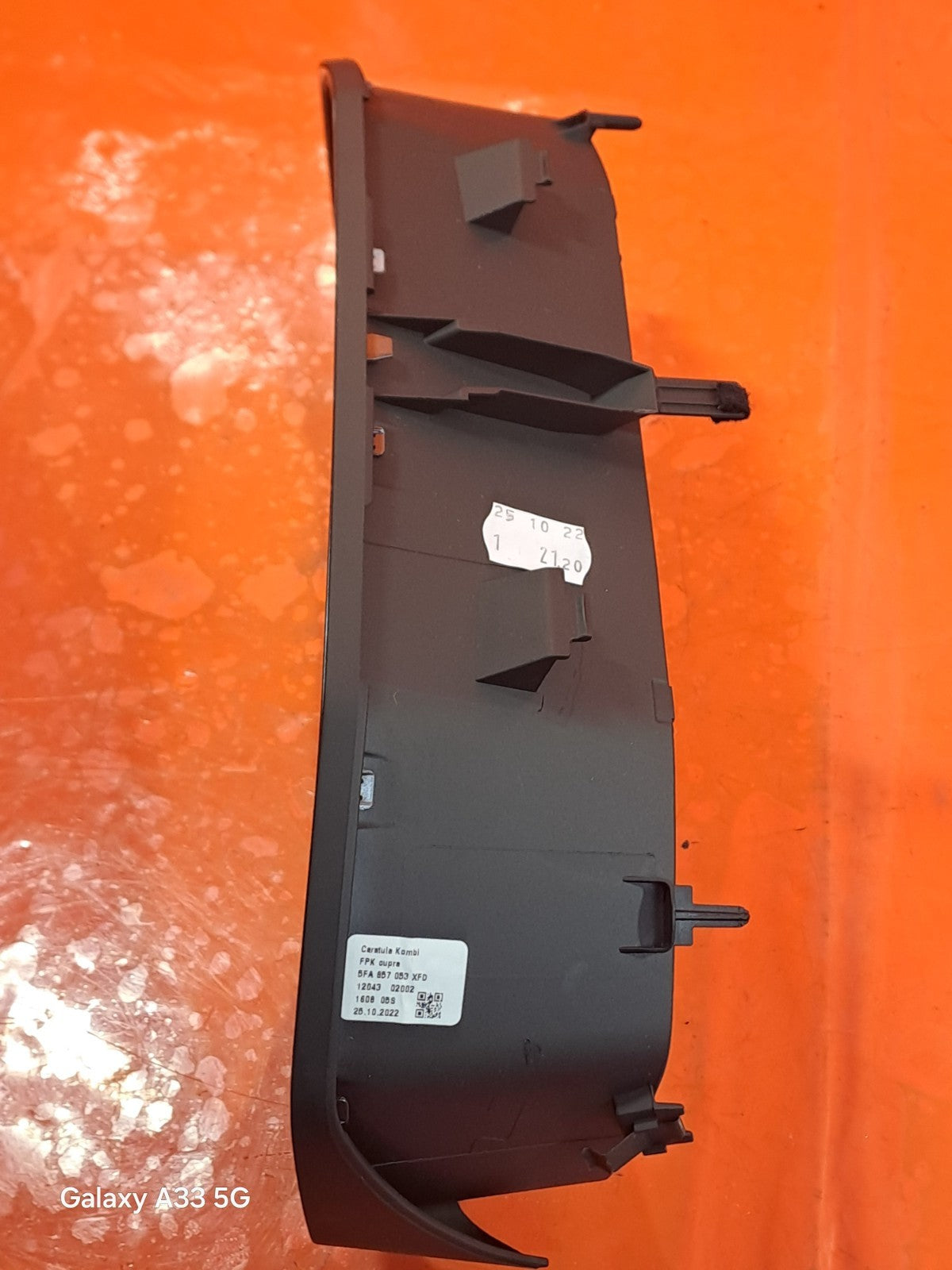 ✅2023 CUPRA FORMENTOR INSTRUMENT CLUSTER SURROUND TRIM 5FA857053 + WARRANTY A336 - Image 6