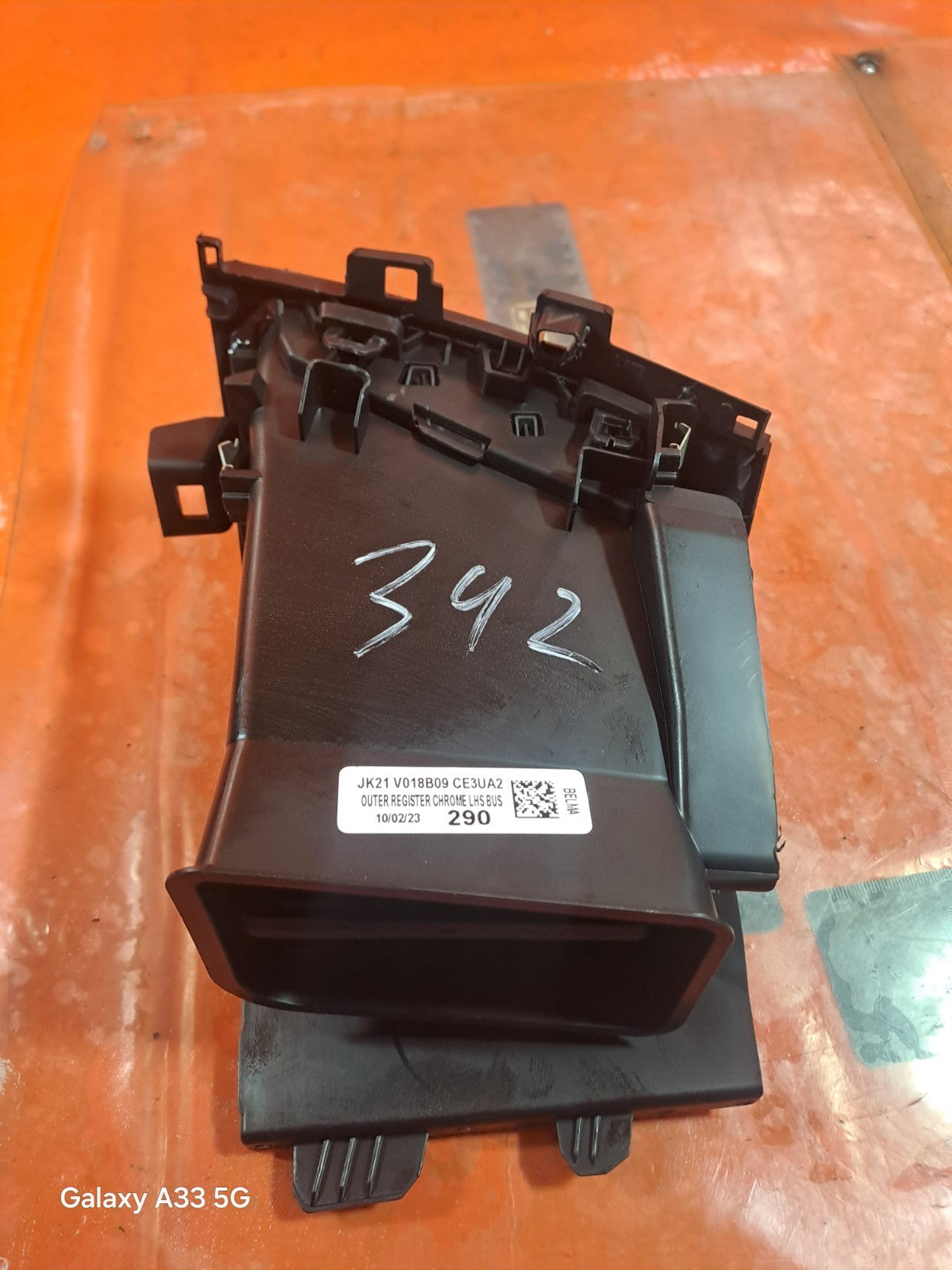 ✅2023 FORD TRANSIT CUSTOM DASHBOARD LEFT AIR VENT JK21-V018B09-CE +WARRANTY A342 - Image 4