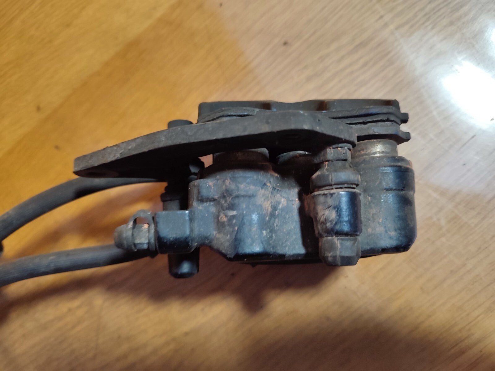 ✅Honda CBF 125 M Petrol 2021 Front Brake Assembly Leaver Caliper Cylinder A121 - Image 3