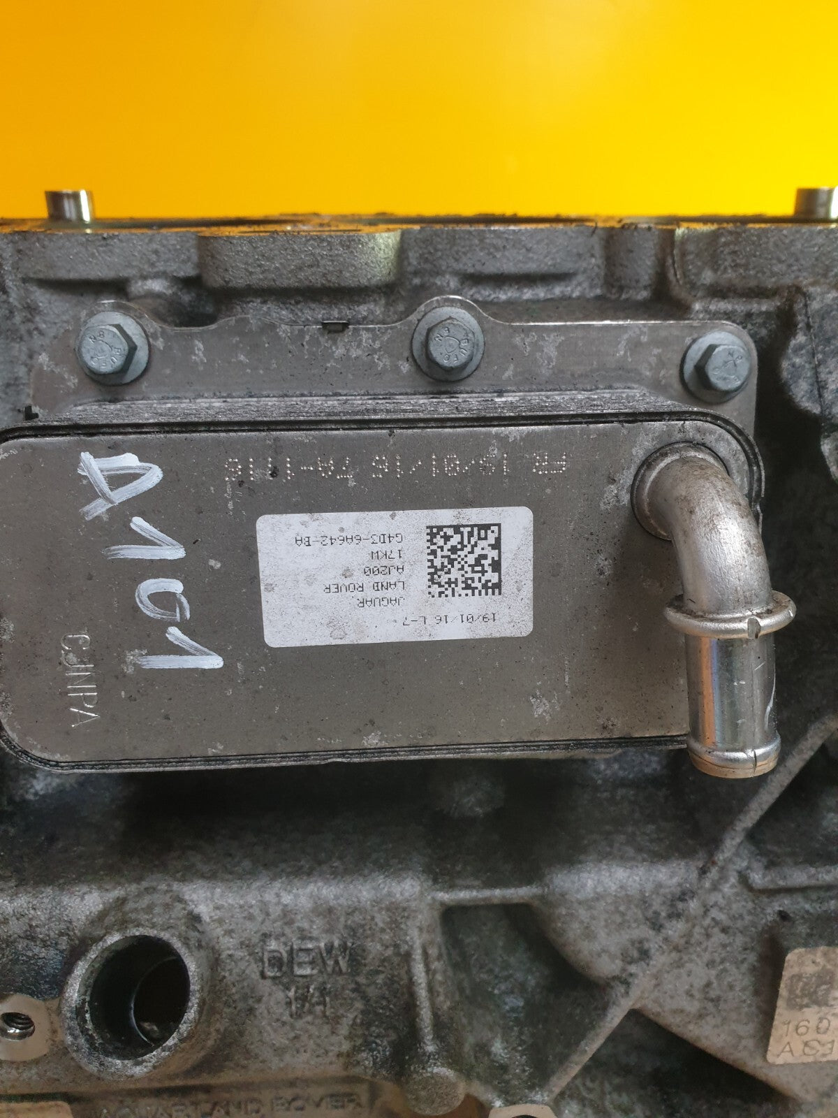 ✅2012 Range Rover Evoque L538 2.2 Diesel Engine Block G4D36015EE + WARRANTY A101 - Image 7