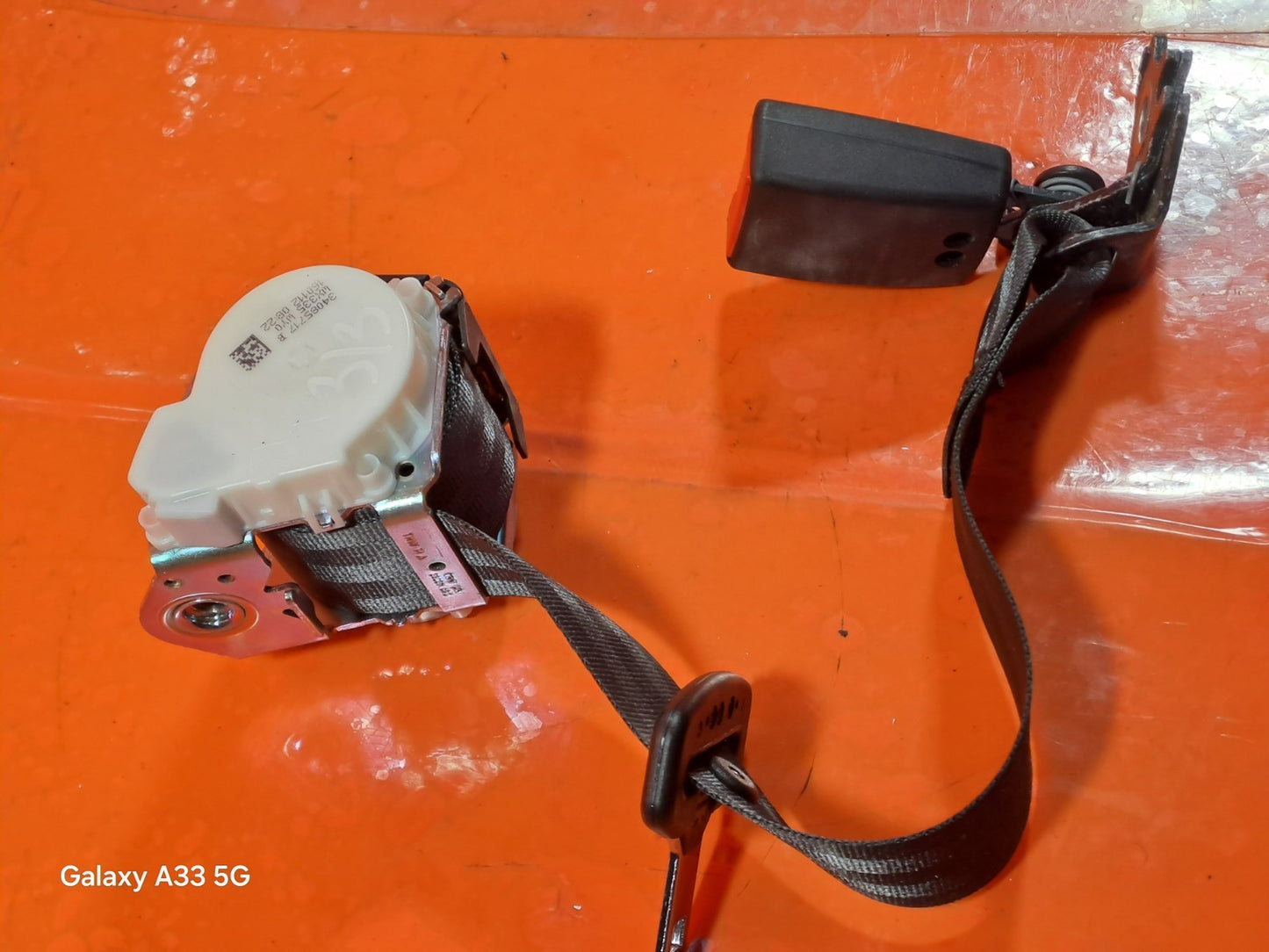 ✅2013 FORD FOCUS MK3 TITANIUM X SEAT BELT REAR MIDDLE With Buckle BM51-611B64-BE - Image 4