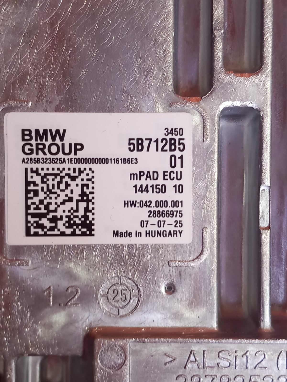 BMW X5 G05 Xdrive 50e M Sport 3.0 Petrol 2025 Sound System Amplifier 5B712B5 - Image 3