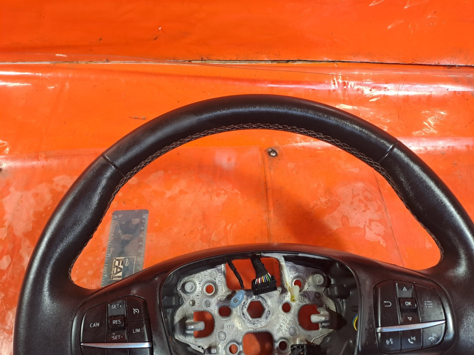 ✅2023 FORD PUMA TITANIUM 1.0P STEERING WHEEL L1TB-3600-YE + WARRANTY A328 - Image 5