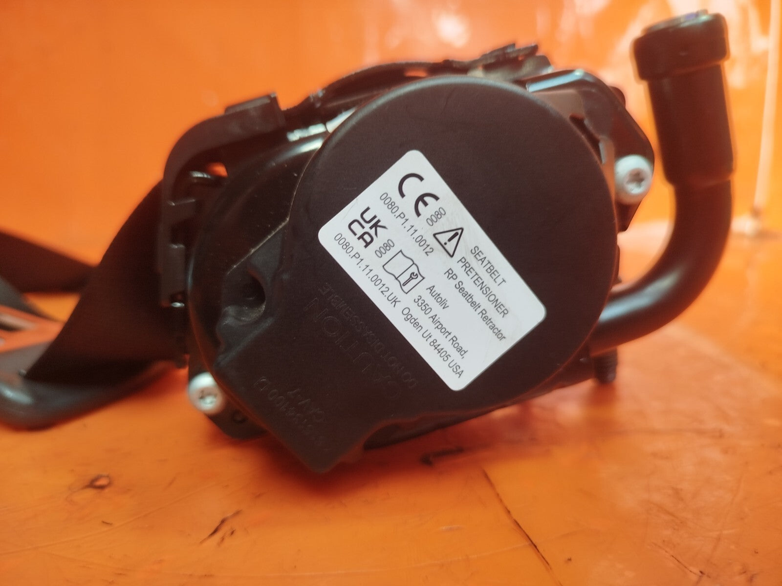 ✅TESLA MODEL 3 LONG 2024 REAR RIGHT SEAT BELT 1857805-C1-D Warranty A207 - Image 9