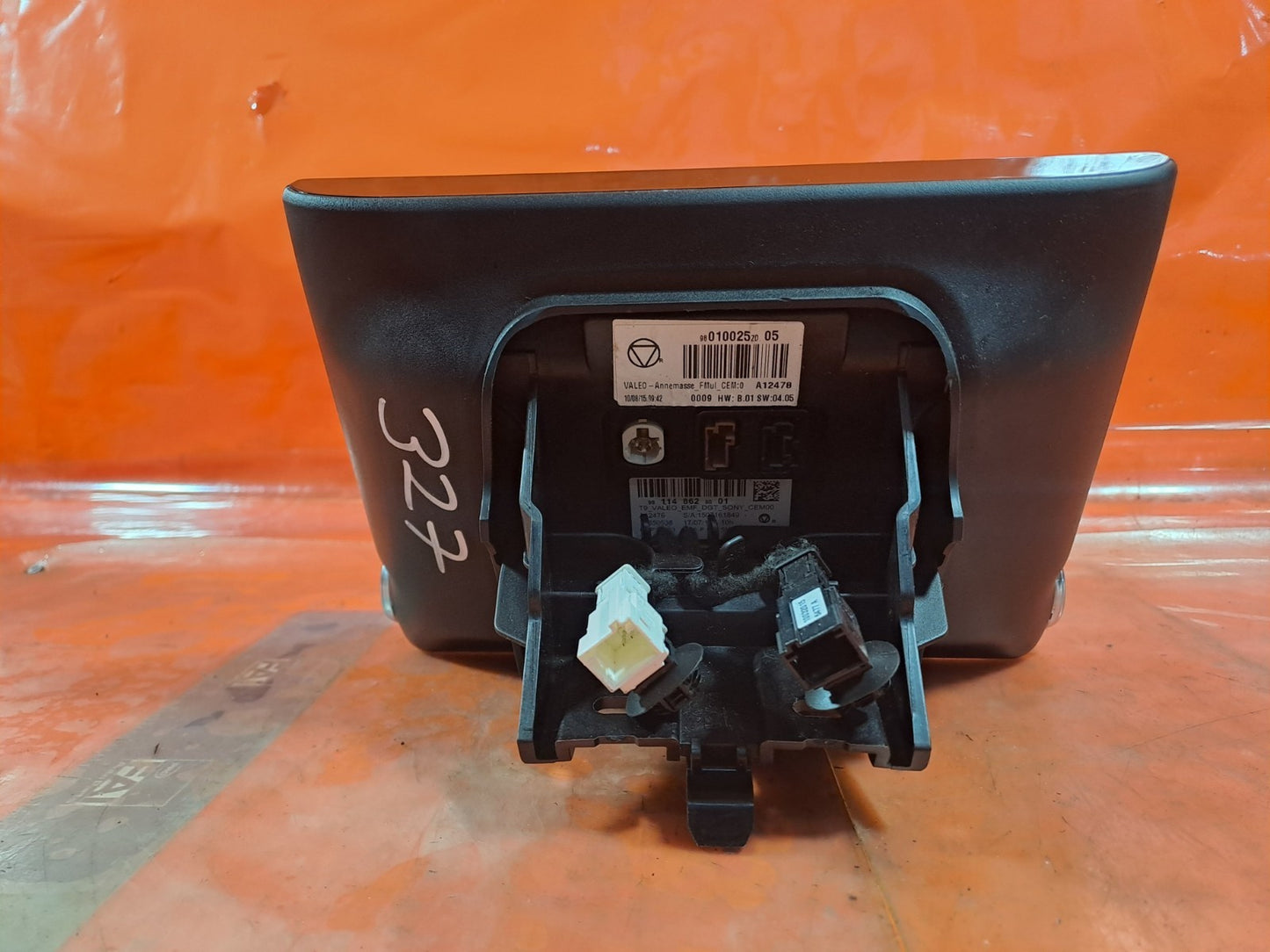 ✅CITROEN C4 CACTUS 1.6 DIESEL 2015 MULTIFUNCTION SCREEN DISPLAY 98010025ZD A327 - Image 9