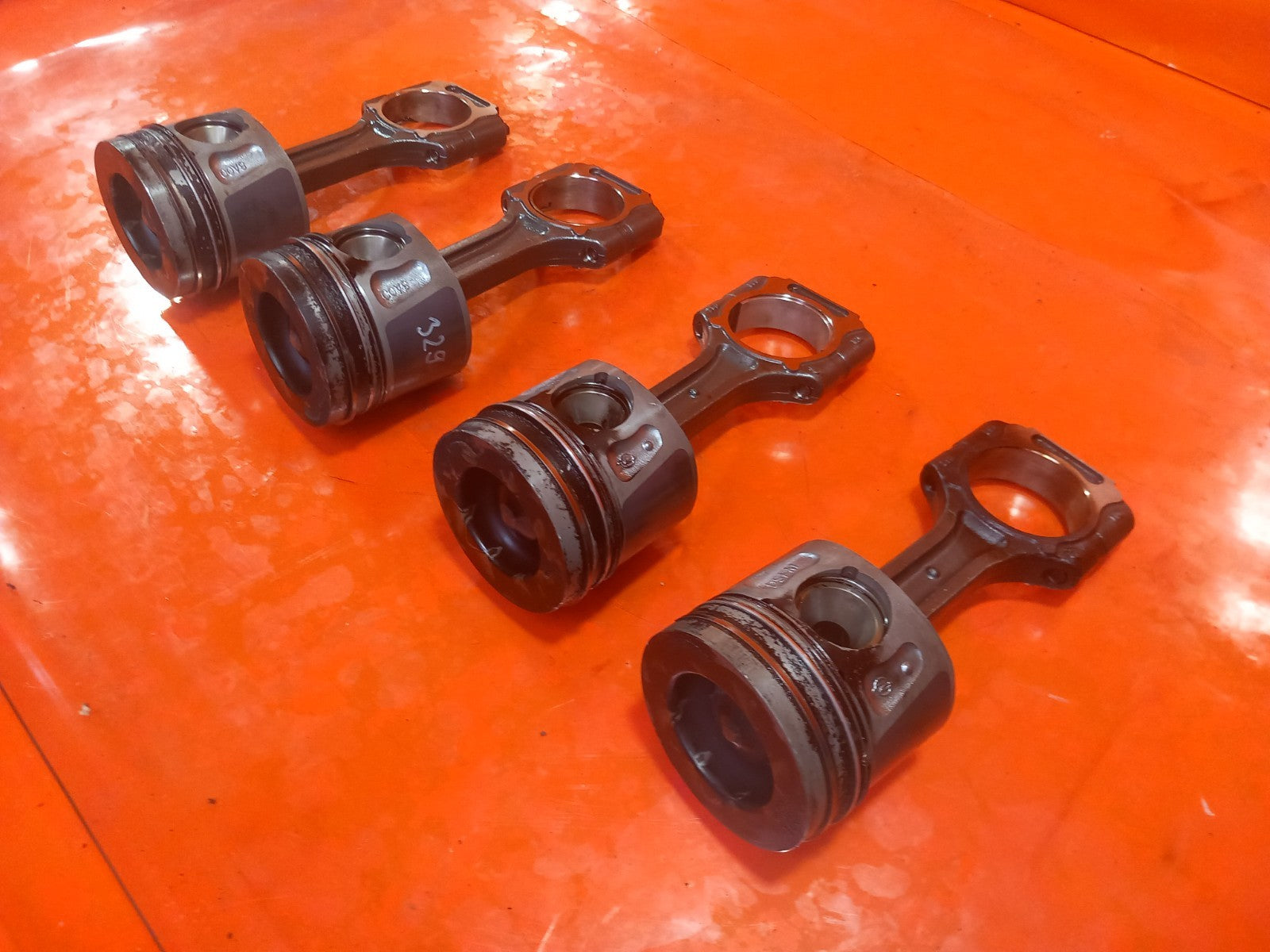 2018 Ssangyong Korando ELX 4X4 Piston with Con Rod x4 Set D22DTF Warranty A329 - Image 3