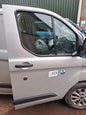 ✅FORD TRANSIT CUSTOM 2.0 DIESEL 2020 FRONT RIGHT DOOR BARE SILVER A351 - Image 1