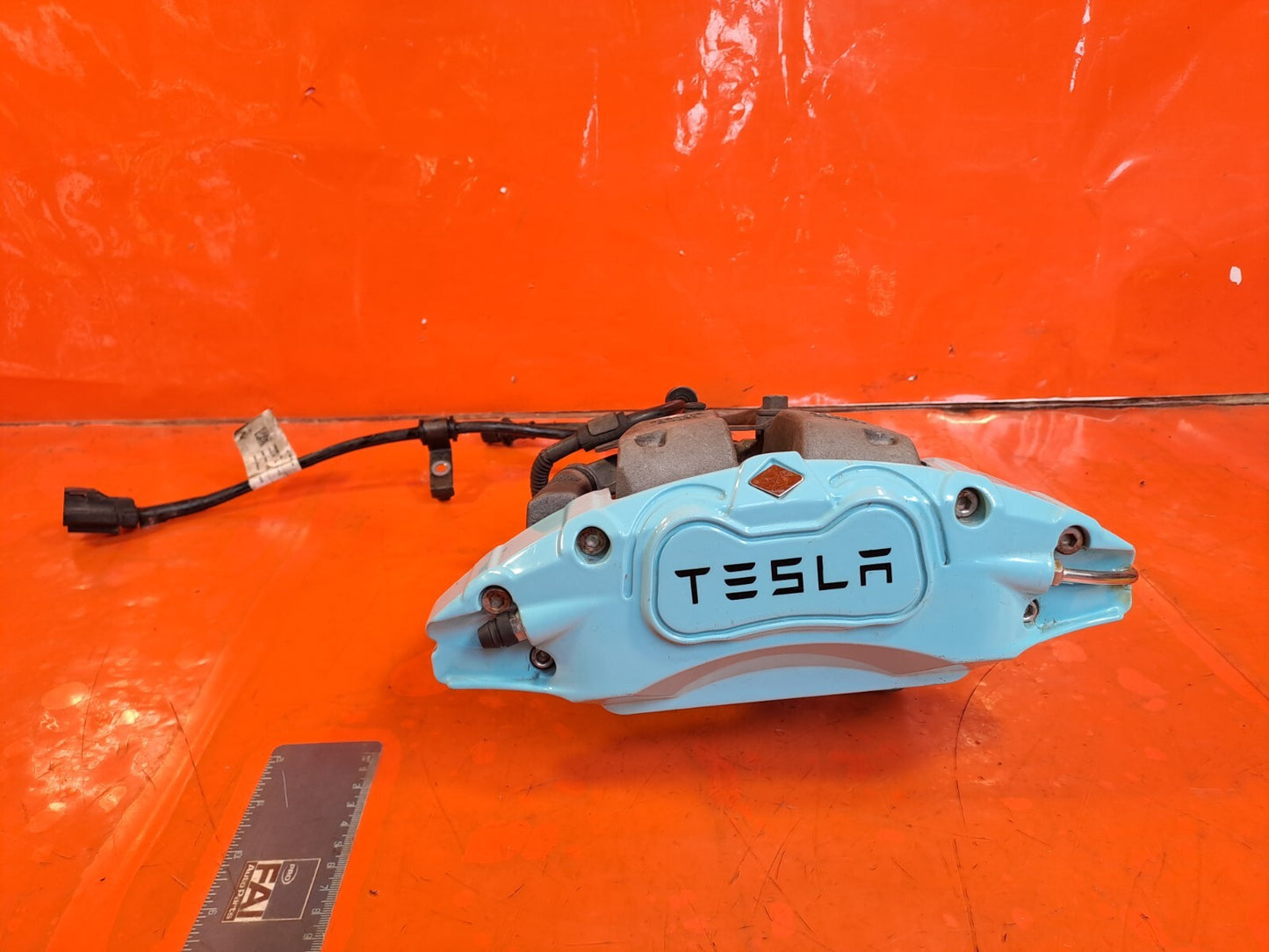 ✅TESLA MODEL 3 LONG RANGE 2020 REAR LEFT BRAKE CALIPER 1044623-00-H Warranty - Image 4
