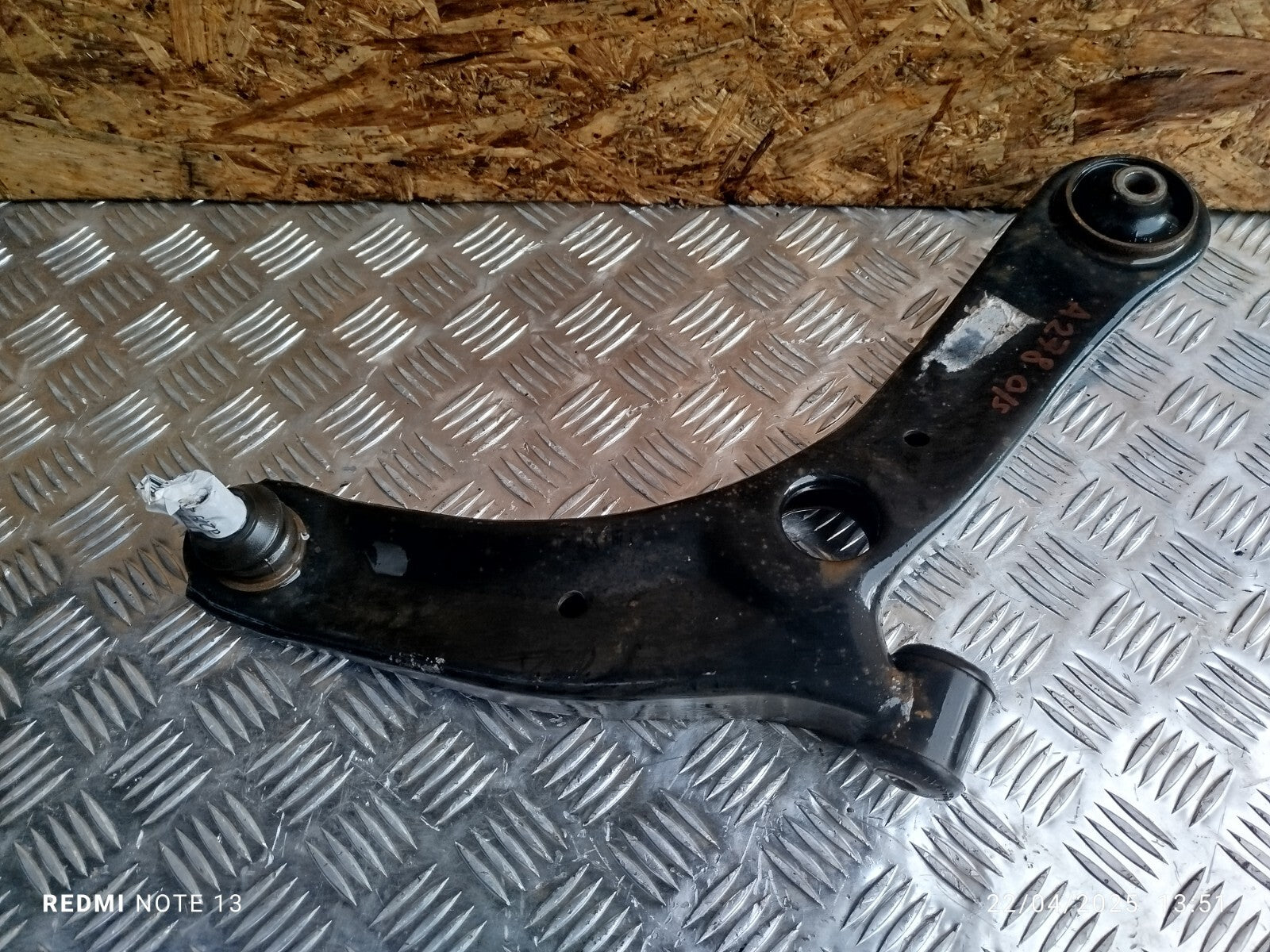 ✅SSANGYONG TIVOLI Elx 1.6 DIESEL 2016 FRONT RIGHT WISHBONE CONTROL ARM A279 - Image 5