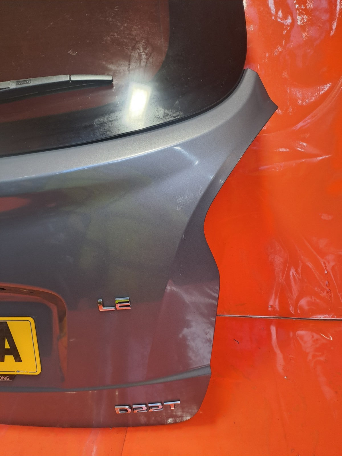 ✅SSANGYONG KORANDO LE 2.2 DIESEL 2018 TAILGATE BOOT LID GREY Warranty A288 - Image 2