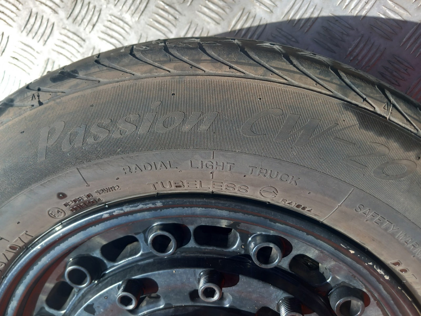 ✅2014 Ford Transit Custom Rogue Alloy Wheel with Tyre 215/65 R16 + Warranty A384 - Image 9