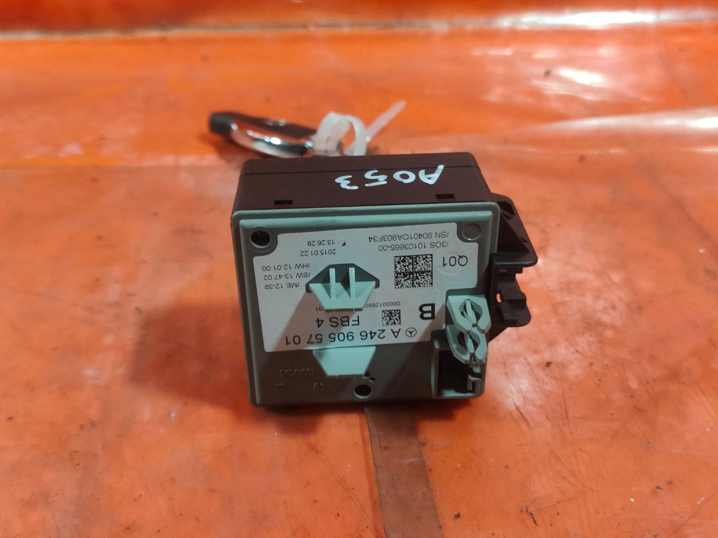 ✅2015 MERCEDES B CLASS W246 IGNITION SWITCH LOCK BARREL & KEY A2469055701 A053 - Image 6