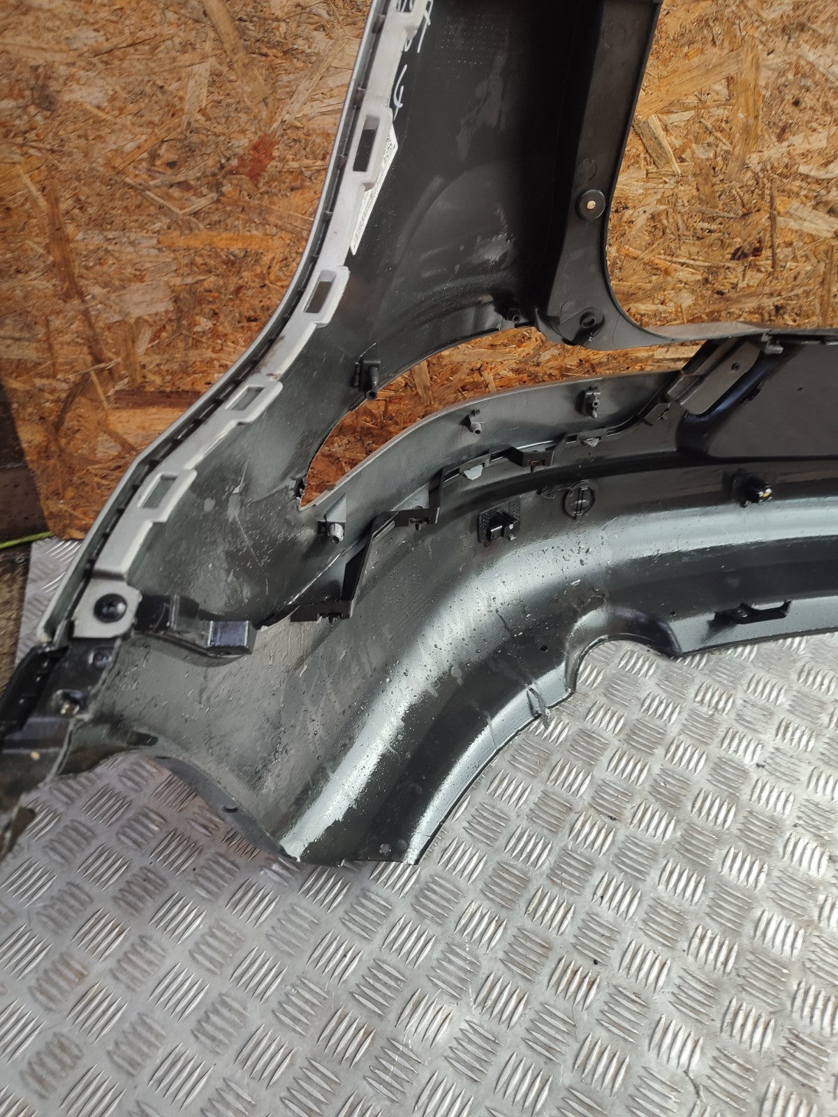 ✅2014 KIA SPORTAGE MK3 REAR BUMPER SILVER + WARRANTY A287 - Image 11