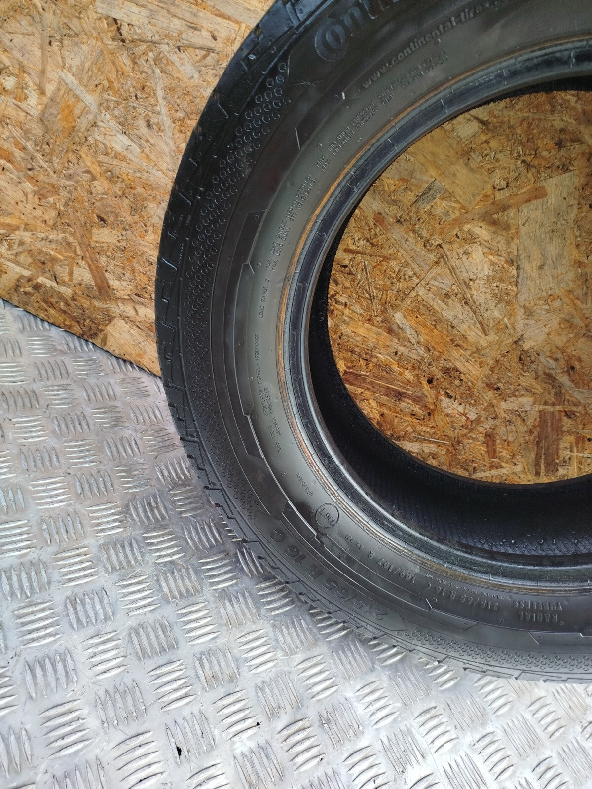 ✅CONTINENTAL VANCONTACT TYRE 215/65 R16 5.35mm Warranty xAA - Image 5