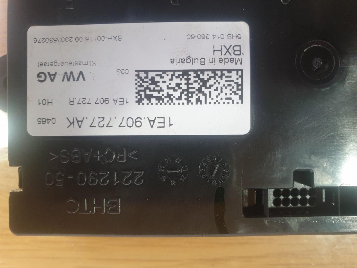 ✅Audi Q4 E-Tron S Line 2023 CLIMATE CONTROL MODULE 1EA907727AK Warranty A206 - Image 5